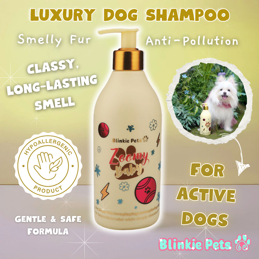 ZOOMY BABY (Pawlgari Scent) – Deep Cleansing Shampoo for Active Dogs | Odor-Control, Dirt Removal & Anti-Pollution Formula