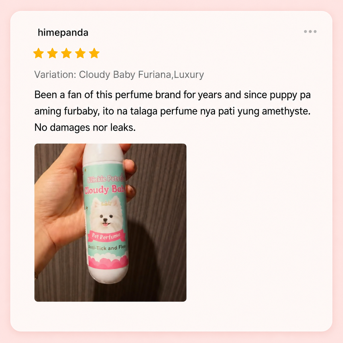 Customer photo