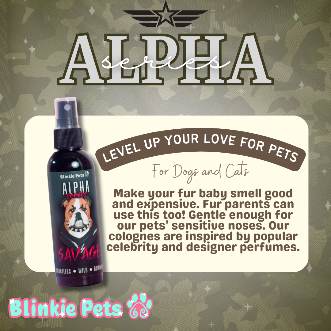 Alpha Series Luxury Pet Cologne  - Odor Neutralizing & Long Lasting