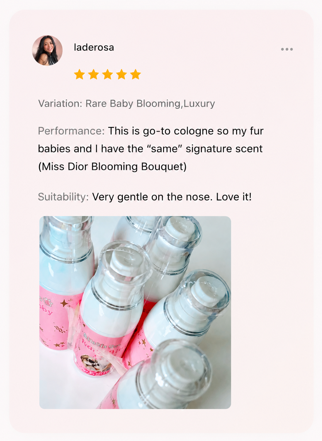 Customer photo