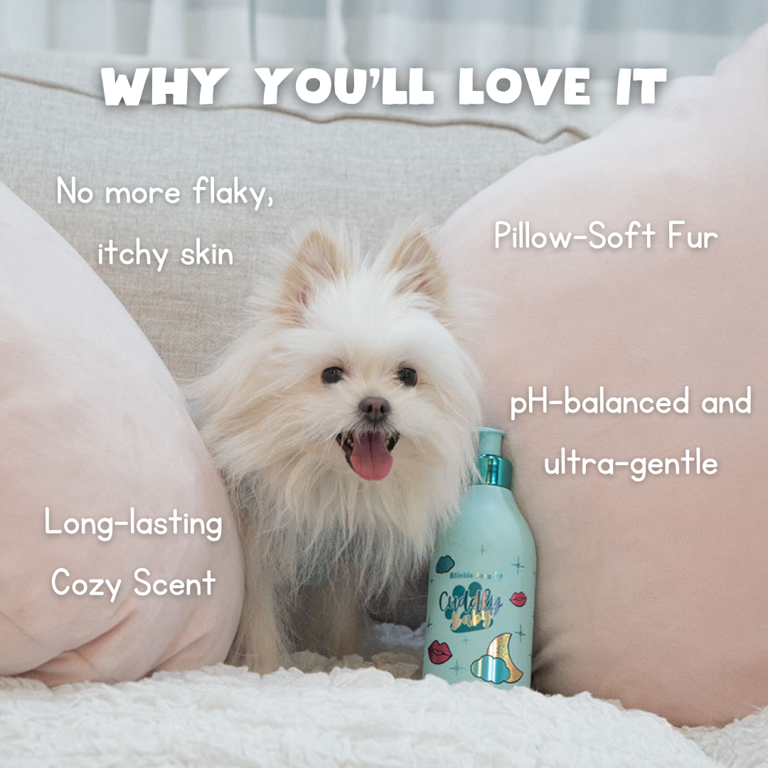 Cuddly Baby – Best Shampoo for Indoor Dogs | Hydrating, Anti-Itch, Moisturizing Formula for Dry Skin & Sensitive Coats