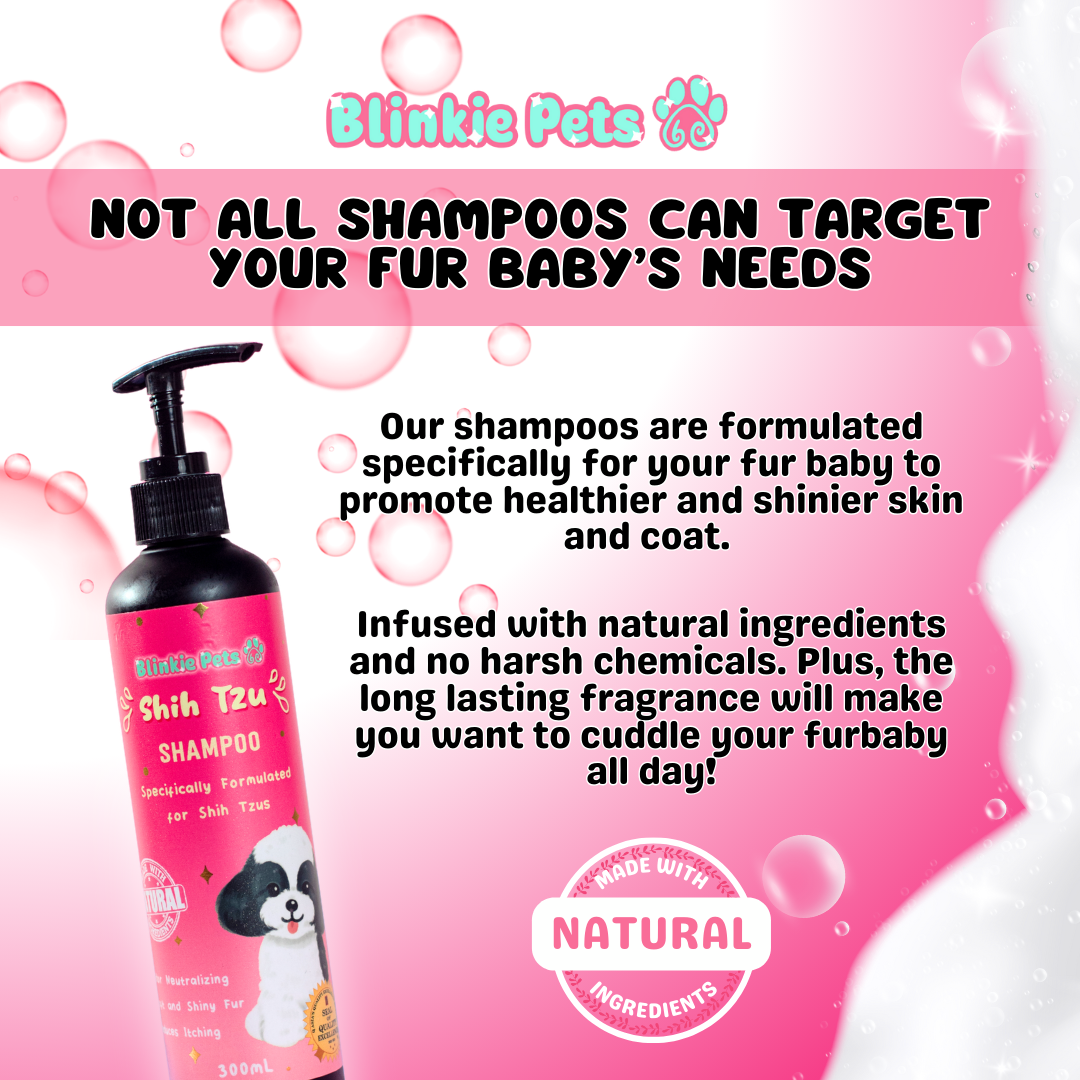 Natural Shampoo Formulated for Shih Tzu
