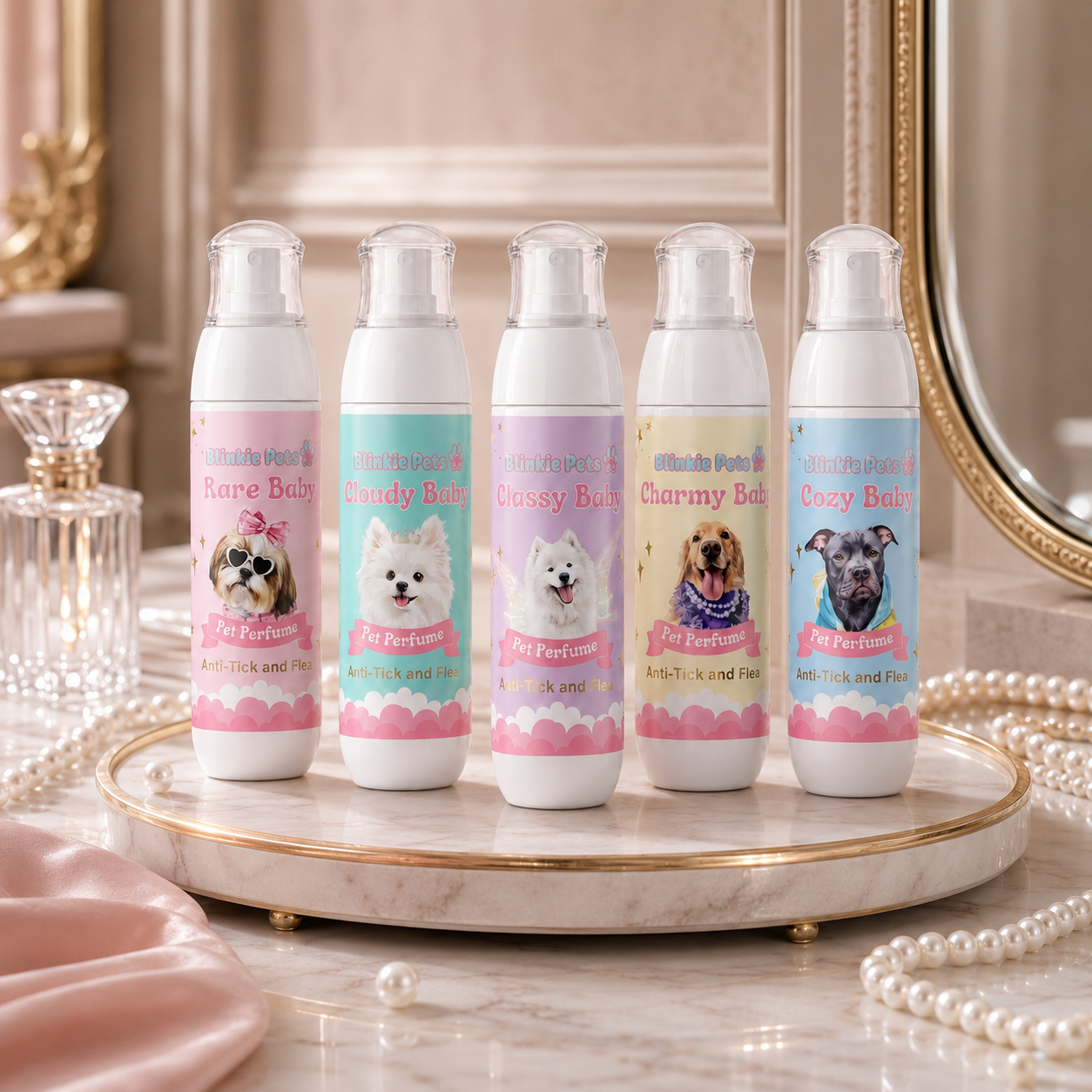 Luxury Pet Cologne | Hypoallergenic & Anti-Flea Perfume for Dogs & Cats